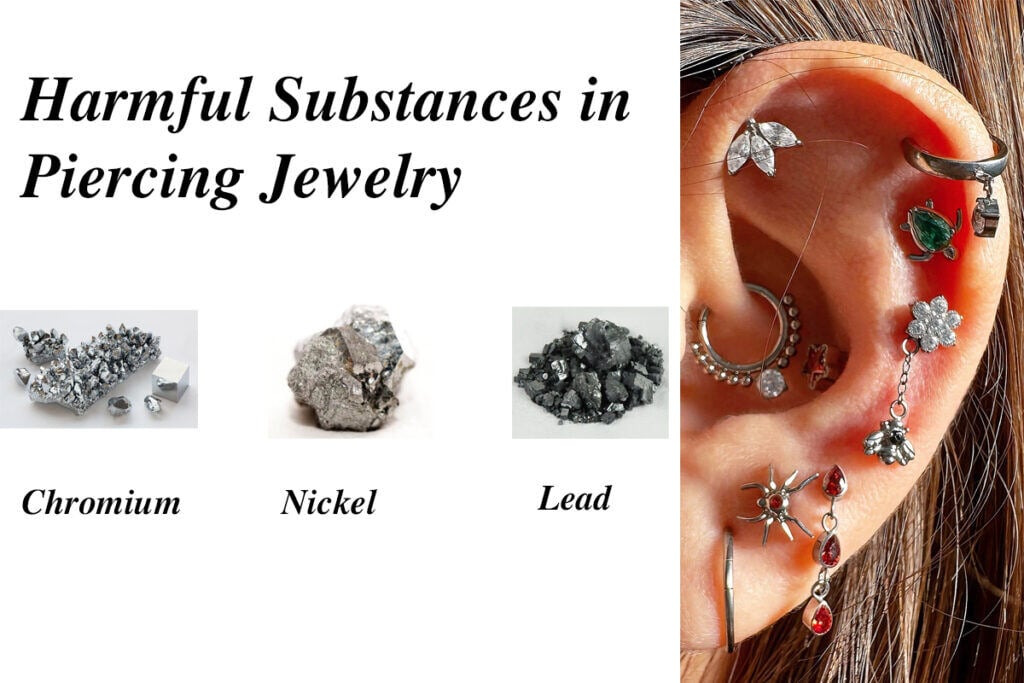 Harmful Substances in Piercing Jewelry: What You Need to Know