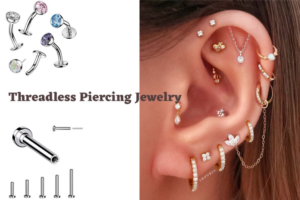 Threadless Piercing Jewelry